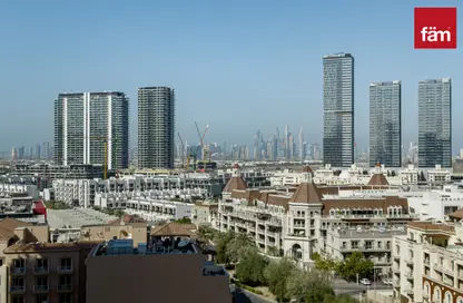 شقة - غرفة نوم - 2 حمامات للبيع في بن غاطي عنبر - قرية الجميرا سركل - دبي