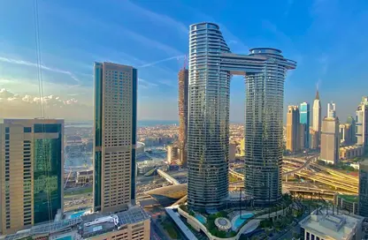 Outdoor Building image for: Apartment - 2 Bedrooms - 3 Bathrooms for rent in Burj Vista 1 - Burj Vista - Downtown Dubai - Dubai, Image 1