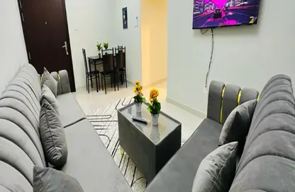 شقة - 2 غرف نوم - 3 حمامات للايجار في أورينت تاور 1 - أورينت تاور - البستان - عجمان