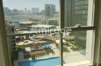 Apartment - 2 Bedrooms - 3 Bathrooms for rent in RAK Tower - Marina Square - Al Reem Island - Abu Dhabi
