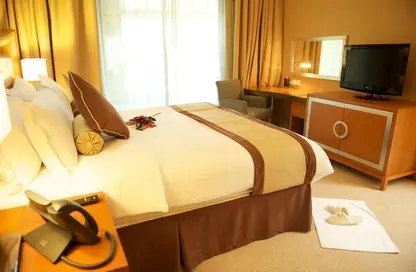 صورة لـ غرفة- غرفة النوم النزل و الشقق الفندقية - غرفة نوم - 2 حمامات للايجار في فندق جراند بلفيو - برشا هايتس (تيكوم) - دبي ، صورة رقم 1