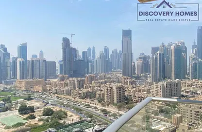 Apartment - 2 Bedrooms - 2 Bathrooms for rent in Burj Views C - Burj Views - Downtown Dubai - Dubai