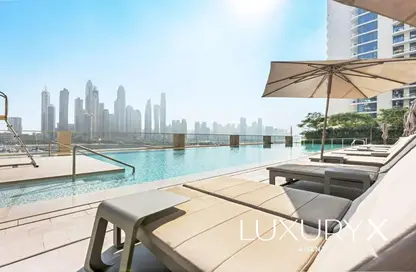 Apartment - 1 Bedroom - 1 Bathroom for sale in Marina Vista - EMAAR Beachfront - Dubai Harbour - Dubai