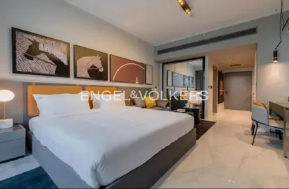 Apartment - Studio - 1 Bathroom for rent in MAG 318 - Business Bay - Dubai