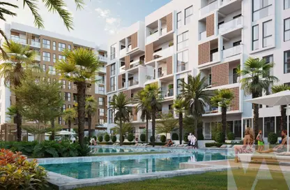 شقة - 3 غرف نوم - 4 حمامات للبيع في هيلسايد ريزيدنسز 2 - بوابة وصل - دبي