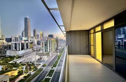 Apartment - 1 Bedroom - 2 Bathrooms for rent in Al Habbai 4 - Jumeirah Garden City - Al Satwa - Dubai