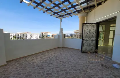 Terrace image for: Apartment - 1 Bathroom for rent in C2302 - Khalifa City A - Khalifa City - Abu Dhabi, Image 1
