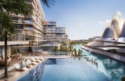 Pool image for: Apartment - 1 Bedroom - 1 Bathroom for sale in Grove Uptown Views - Saadiyat Island - Abu Dhabi, Image 1