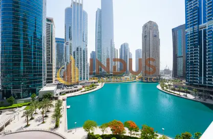 Apartment - Studio - 1 Bathroom for rent in Lake View Tower - JLT Cluster B - Jumeirah Lake Towers - Dubai