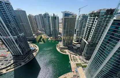 Apartment - 1 Bathroom for rent in Goldcrest Executive - Lake Almas West - Jumeirah Lake Towers - Dubai