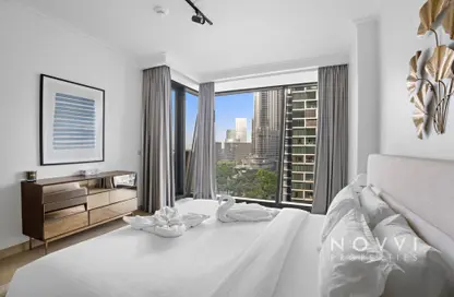 Apartment - 1 Bedroom - 2 Bathrooms for rent in Burj Vista 2 - Burj Vista - Downtown Dubai - Dubai