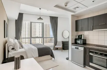 Apartment - 1 Bathroom for rent in Bay Central West - Bay Central - Dubai Marina - Dubai