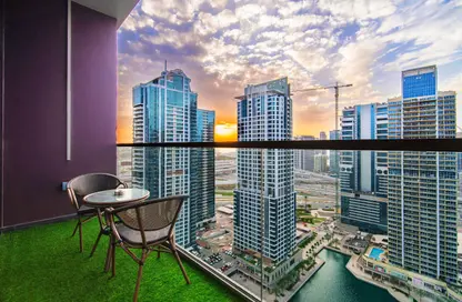 Apartment - 1 Bedroom - 1 Bathroom for rent in MBL Royal - Jumeirah Lake Towers - Dubai