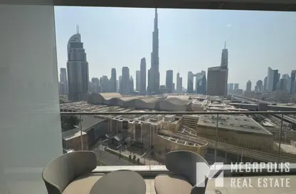 Apartment - 2 Bedrooms - 1 Bathroom for rent in Vida Dubai Mall Tower 1 - Vida Residences Dubai Mall - Downtown Dubai - Dubai