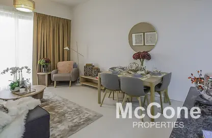 Living / Dining Room image for: Apartment - 1 Bedroom - 1 Bathroom for sale in Montrell - Al Furjan - Dubai, Image 1