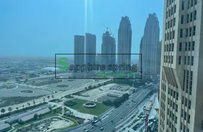 مكتب - استوديو للايجار في برج تشرشل للأعمال - أبراج تشرشل - الخليج التجاري - دبي