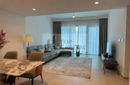 Living / Dining Room image for: Apartment - 2 Bedrooms - 2 Bathrooms for rent in Downtown Views II Tower 1 - Downtown Views II - Downtown Dubai - Dubai, Image 1