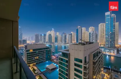 Apartment - 2 Bedrooms - 3 Bathrooms for rent in Al Majara 1 - Al Majara Towers - Dubai Marina - Dubai Apartment - 2 Bedrooms - 3 Bathrooms for rent in Al Majara 1 - Al Majara Towers - Dubai Marina - Dubai
