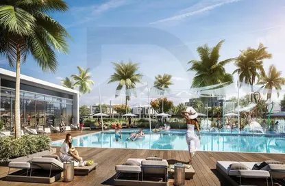 Townhouse - 3 Bedrooms - 4 Bathrooms for sale in The Pulse Beachfront - The Pulse - Dubai South (Dubai World Central) - Dubai