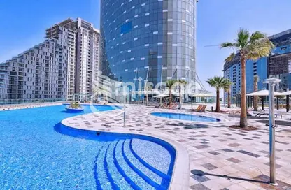 شقة - غرفة نوم - 2 حمامات للايجار في صن تاور - شمس أبوظبي - جزيرة الريم - أبوظبي