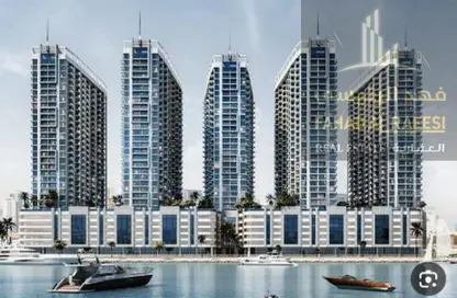 Apartment - 1 Bedroom - 2 Bathrooms for sale in Ajman Creek Towers - Al Rashidiya 1 - Al Rashidiya - Ajman