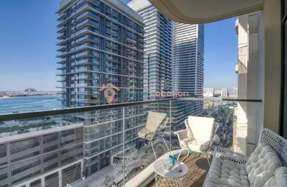 شقة - غرفة نوم - 1 حمام للايجار في برج Marina Vista 2 - مارينا فيستا - إعمار بيتشفرونت - دبي هاربور - دبي