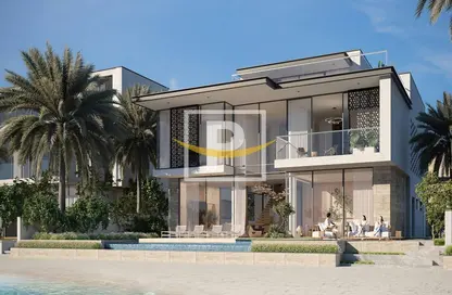 Outdoor House image for: Villa - 6 Bedrooms - 7 Bathrooms for sale in Frond K - Signature Villas - Palm Jebel Ali - Dubai, Image 1