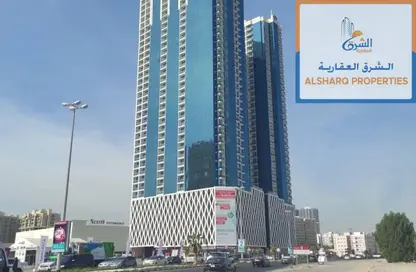 شقة - غرفة نوم - 2 حمامات للايجار في برج الواحة - الراشدية 1 - الراشدية - عجمان