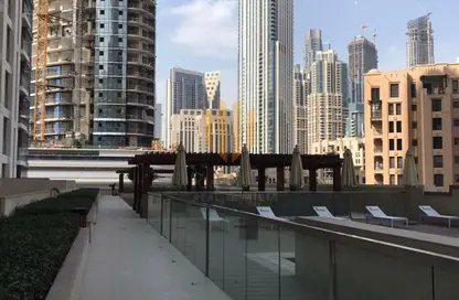 شقة - غرفة نوم - 2 حمامات للايجار في بلفيو برج 2 - أبراج بلفيو - دبي وسط المدينة - دبي