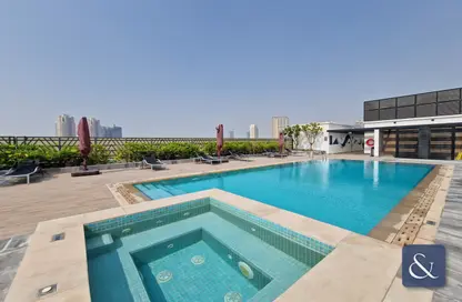 Pool image for: Apartment - 2 Bedrooms - 2 Bathrooms for sale in Hyati Avenue - Jumeirah Village Circle - Dubai, Image 1