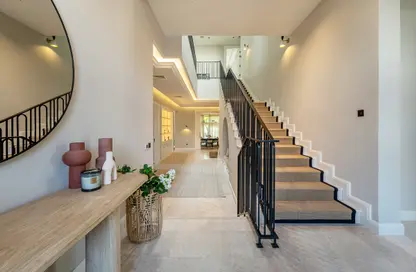 Stairs image for: Villa - 6 Bedrooms for sale in Dahlia - Al Barari Villas - Al Barari - Dubai, Image 1