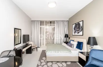 Room / Bedroom image for: Apartment - 1 Bathroom for sale in Artesia D - Artesia - DAMAC Hills - Dubai, Image 1
