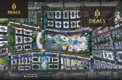 Apartment - 2 Bedrooms - 3 Bathrooms for sale in The Gate 4 - Aljada - Sharjah