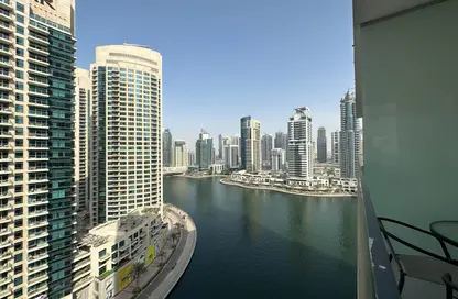 Water View image for: Apartment - 2 Bedrooms - 2 Bathrooms for sale in LIV Residence - Dubai Marina - Dubai, Image 1