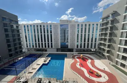 Apartment - 1 Bedroom - 2 Bathrooms for rent in Laya Heights - Dubai Studio City - Dubai