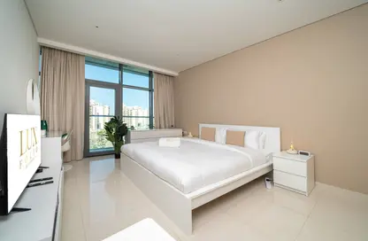 Apartment - Studio - 1 Bathroom for rent in Seven Palm - Palm Jumeirah - Dubai