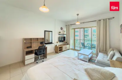 Apartment - Studio - 1 Bathroom for rent in Al Ghozlan 1 - Al Ghozlan - Greens - Dubai