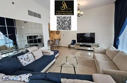 Apartment - 2 Bedrooms - 3 Bathrooms for rent in Ajman Corniche Residences - Ajman Corniche Road - Ajman