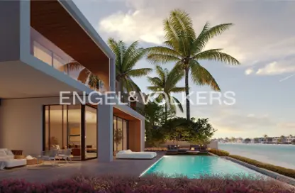 Villa - 5 Bedrooms - 7 Bathrooms for sale in Palm Jebel Ali Frond K - Palm Jebel Ali - Dubai