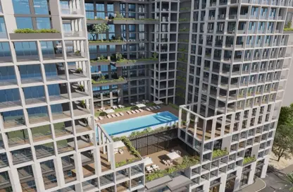 Apartment - 1 Bedroom - 2 Bathrooms for sale in Corniche Tower - Ajman Corniche Road - Ajman Apartment - 1 Bedroom - 2 Bathrooms for sale in Corniche Tower - Ajman Corniche Road - Ajman