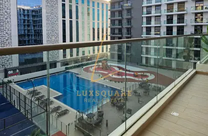 Apartment - 1 Bedroom - 2 Bathrooms for rent in Laya Heights - Dubai Studio City - Dubai