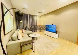 صورةغرفة المعيشة لـ: شقة - 1 غرفة نوم - 2 حمامات للبيع في ميزون الإليزيه - قرية الجميرا سركل - دبي, صورة 1