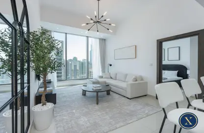 Apartment - 1 Bedroom - 2 Bathrooms for rent in Silverene Tower A - Silverene - Dubai Marina - Dubai