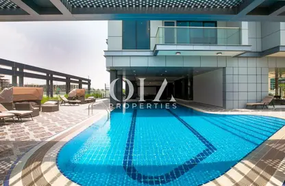 Pool image for: Apartment - 1 Bedroom - 2 Bathrooms for sale in Jamam Residence - Al Raha Beach - Abu Dhabi, Image 1