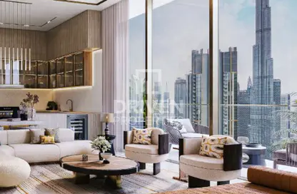 شقة - 4 غرف نوم - 7 حمامات للبيع في اكسكوزيت ليفينج ريزيدنسز - برج خليفة - دبي وسط المدينة - دبي