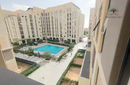 صورة لـ حوض سباحة شقة - غرفة نوم - 2 حمامات للايجار في Al Mamsha - مويلح - الشارقة ، صورة رقم 1