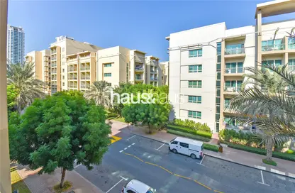 Apartment - Studio - 1 Bathroom for rent in Al Ghozlan 1 - Al Ghozlan - Greens - Dubai