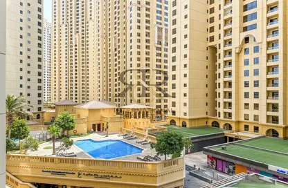 Apartment - 1 Bedroom - 2 Bathrooms for rent in Rimal 3 - Rimal - Jumeirah Beach Residence - Dubai