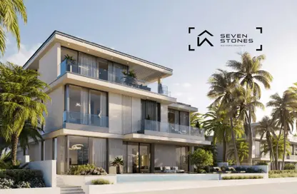 Villa - 6 Bedrooms - 7+ Bathrooms for sale in Frond C - Water Homes - Palm Jebel Ali - Dubai