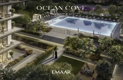 شقة - 2 غرف نوم - 2 حمامات للبيع في اوشن كوف - ميناء راشد - دبي